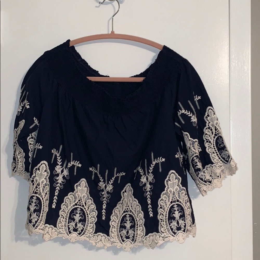 Off the shoulder top